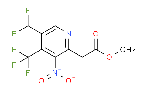 AM68040 | 1361793-30-7 | Methyl 5-(difluoromethyl)-3-nitro-4-(trifluoromethyl)pyridine-2-acetate