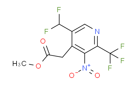AM68041 | 1361809-55-3 | Methyl 5-(difluoromethyl)-3-nitro-2-(trifluoromethyl)pyridine-4-acetate