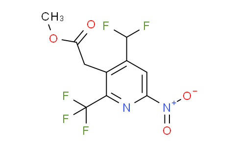 AM68045 | 1361732-94-6 | Methyl 4-(difluoromethyl)-6-nitro-2-(trifluoromethyl)pyridine-3-acetate