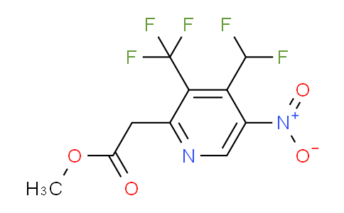 AM68048 | 1361918-79-7 | Methyl 4-(difluoromethyl)-5-nitro-3-(trifluoromethyl)pyridine-2-acetate