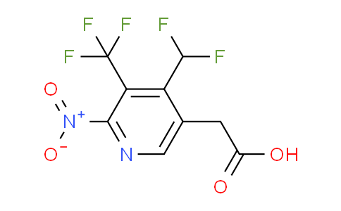 AM68055 | 1361867-42-6 | 4-(Difluoromethyl)-2-nitro-3-(trifluoromethyl)pyridine-5-acetic acid