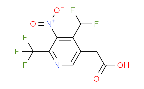 AM68058 | 1361856-29-2 | 4-(Difluoromethyl)-3-nitro-2-(trifluoromethyl)pyridine-5-acetic acid