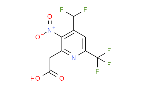 AM68059 | 1361763-77-0 | 4-(Difluoromethyl)-3-nitro-6-(trifluoromethyl)pyridine-2-acetic acid