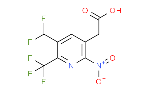 AM68062 | 1361879-17-5 | 3-(Difluoromethyl)-6-nitro-2-(trifluoromethyl)pyridine-5-acetic acid