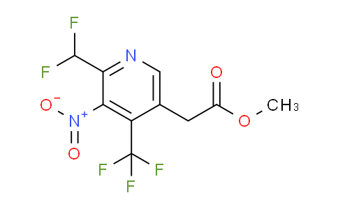 AM68063 | 1361918-69-5 | Methyl 2-(difluoromethyl)-3-nitro-4-(trifluoromethyl)pyridine-5-acetate
