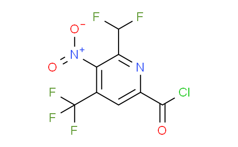 AM68065 | 1361793-82-9 | 2-(Difluoromethyl)-3-nitro-4-(trifluoromethyl)pyridine-6-carbonyl chloride