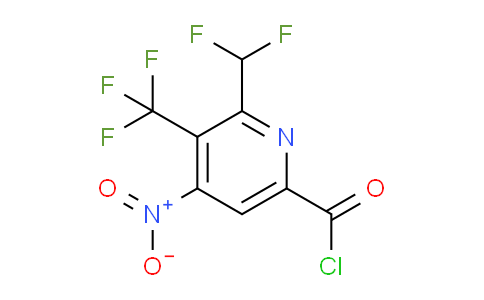 AM68069 | 1361809-97-3 | 2-(Difluoromethyl)-4-nitro-3-(trifluoromethyl)pyridine-6-carbonyl chloride
