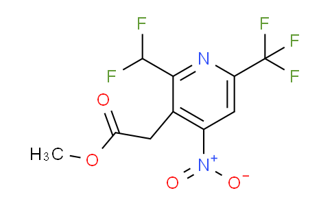 AM68070 | 1361699-44-6 | Methyl 2-(difluoromethyl)-4-nitro-6-(trifluoromethyl)pyridine-3-acetate