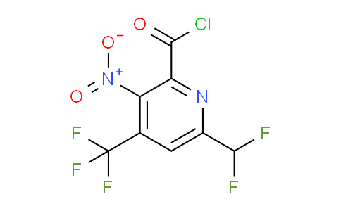AM68075 | 1361793-91-0 | 6-(Difluoromethyl)-3-nitro-4-(trifluoromethyl)pyridine-2-carbonyl chloride
