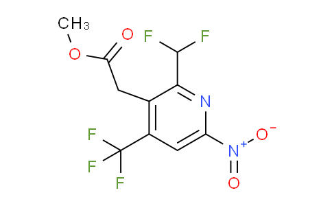 AM68077 | 1361463-49-1 | Methyl 2-(difluoromethyl)-6-nitro-4-(trifluoromethyl)pyridine-3-acetate