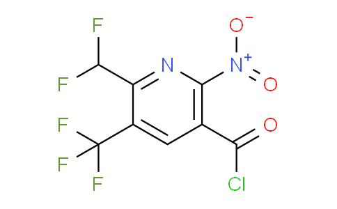 AM68079 | 1361856-79-2 | 2-(Difluoromethyl)-6-nitro-3-(trifluoromethyl)pyridine-5-carbonyl chloride