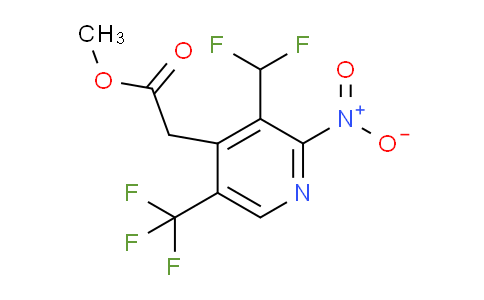 AM68082 | 1361902-01-3 | Methyl 3-(difluoromethyl)-2-nitro-5-(trifluoromethyl)pyridine-4-acetate