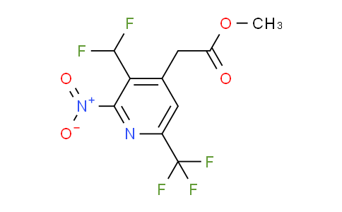 AM68085 | 1361793-26-1 | Methyl 3-(difluoromethyl)-2-nitro-6-(trifluoromethyl)pyridine-4-acetate