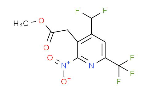 AM68102 | 1361463-56-0 | Methyl 4-(difluoromethyl)-2-nitro-6-(trifluoromethyl)pyridine-3-acetate