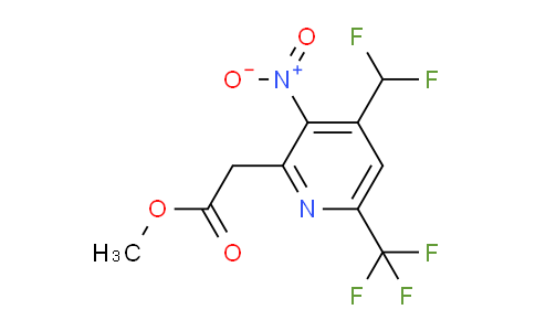 AM68105 | 1361902-12-6 | Methyl 4-(difluoromethyl)-3-nitro-6-(trifluoromethyl)pyridine-2-acetate