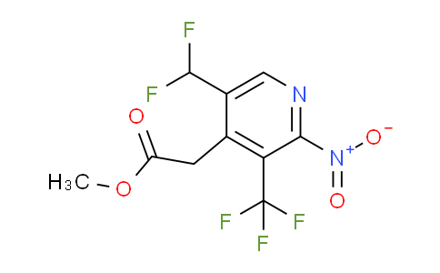 AM68107 | 1361793-39-6 | Methyl 5-(difluoromethyl)-2-nitro-3-(trifluoromethyl)pyridine-4-acetate
