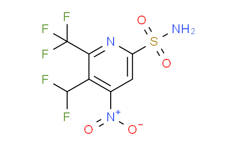 AM68132 | 1361811-01-9 | 3-(Difluoromethyl)-4-nitro-2-(trifluoromethyl)pyridine-6-sulfonamide