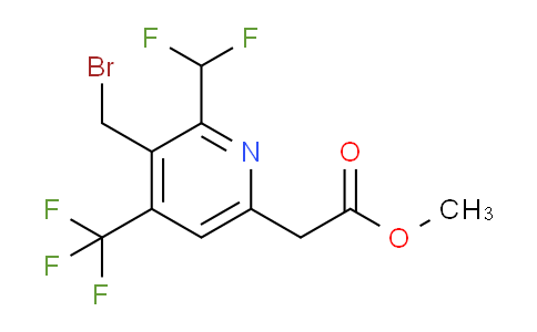 AM68150 | 1361908-82-8 | Methyl 3-(bromomethyl)-2-(difluoromethyl)-4-(trifluoromethyl)pyridine-6-acetate