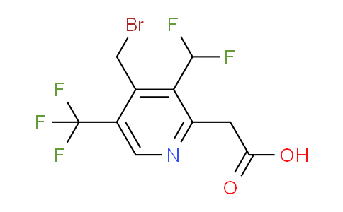 AM68154 | 1361870-38-3 | 4-(Bromomethyl)-3-(difluoromethyl)-5-(trifluoromethyl)pyridine-2-acetic acid