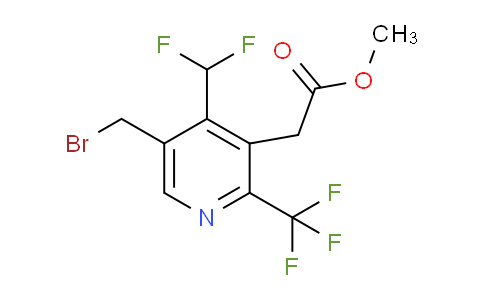 AM68157 | 1361467-54-0 | Methyl 5-(bromomethyl)-4-(difluoromethyl)-2-(trifluoromethyl)pyridine-3-acetate
