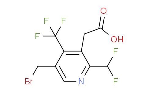 AM68159 | 1361467-42-6 | 5-(Bromomethyl)-2-(difluoromethyl)-4-(trifluoromethyl)pyridine-3-acetic acid