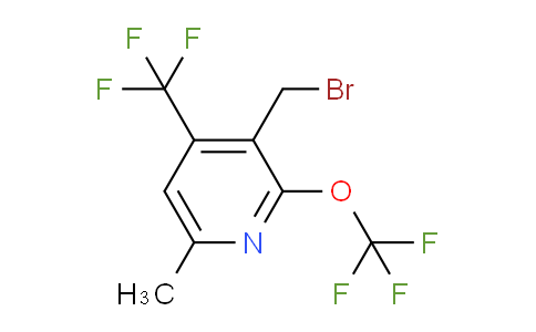 AM68169 | 1361915-17-4 | 3-(Bromomethyl)-6-methyl-2-(trifluoromethoxy)-4-(trifluoromethyl)pyridine
