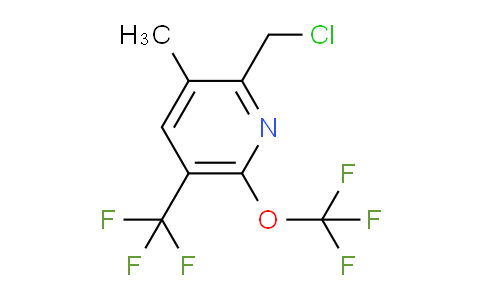 AM68176 | 1361851-36-6 | 2-(Chloromethyl)-3-methyl-6-(trifluoromethoxy)-5-(trifluoromethyl)pyridine