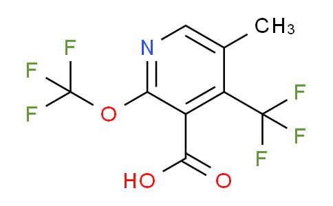 AM68185 | 1361835-38-2 | 5-Methyl-2-(trifluoromethoxy)-4-(trifluoromethyl)pyridine-3-carboxylic acid