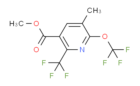 AM68186 | 1361818-32-7 | Methyl 3-methyl-2-(trifluoromethoxy)-6-(trifluoromethyl)pyridine-5-carboxylate