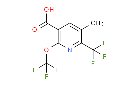 AM68187 | 1361775-35-0 | 3-Methyl-6-(trifluoromethoxy)-2-(trifluoromethyl)pyridine-5-carboxylic acid