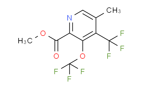 AM68193 | 1361786-12-0 | Methyl 5-methyl-3-(trifluoromethoxy)-4-(trifluoromethyl)pyridine-2-carboxylate