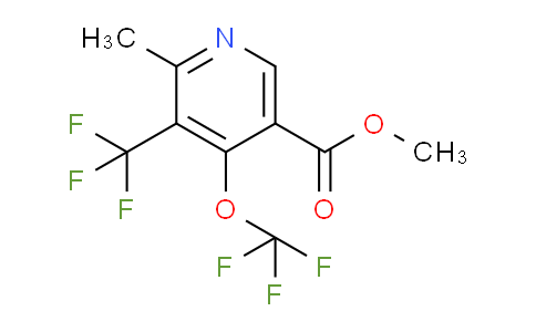 AM68194 | 1361713-07-6 | Methyl 2-methyl-4-(trifluoromethoxy)-3-(trifluoromethyl)pyridine-5-carboxylate