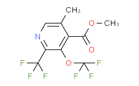 AM68195 | 1361732-51-5 | Methyl 5-methyl-3-(trifluoromethoxy)-2-(trifluoromethyl)pyridine-4-carboxylate