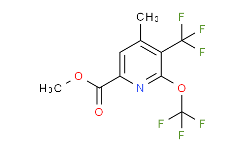 AM68197 | 1361873-95-1 | Methyl 4-methyl-2-(trifluoromethoxy)-3-(trifluoromethyl)pyridine-6-carboxylate