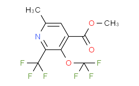 AM68200 | 1361919-86-9 | Methyl 6-methyl-3-(trifluoromethoxy)-2-(trifluoromethyl)pyridine-4-carboxylate