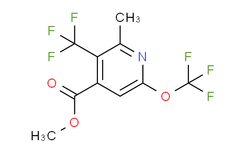AM68201 | 1361873-77-9 | Methyl 2-methyl-6-(trifluoromethoxy)-3-(trifluoromethyl)pyridine-4-carboxylate