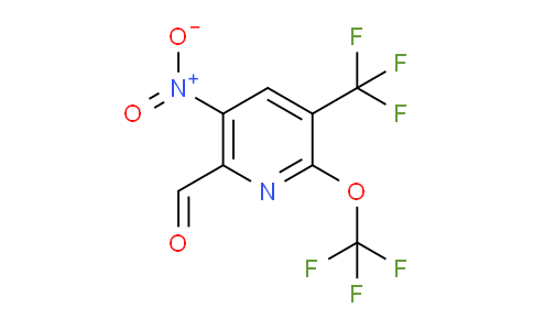 AM68209 | 1361875-64-0 | 5-Nitro-2-(trifluoromethoxy)-3-(trifluoromethyl)pyridine-6-carboxaldehyde