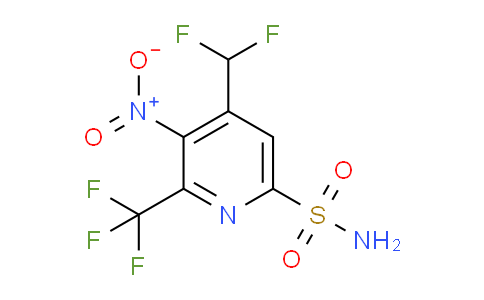 AM68213 | 1361884-23-2 | 4-(Difluoromethyl)-3-nitro-2-(trifluoromethyl)pyridine-6-sulfonamide