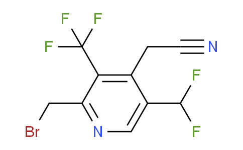 AM68258 | 1361468-55-4 | 2-(Bromomethyl)-5-(difluoromethyl)-3-(trifluoromethyl)pyridine-4-acetonitrile