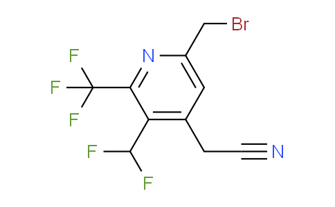 AM68260 | 1361906-99-1 | 6-(Bromomethyl)-3-(difluoromethyl)-2-(trifluoromethyl)pyridine-4-acetonitrile