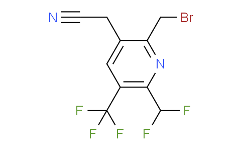 AM68263 | 1361468-99-6 | 2-(Bromomethyl)-6-(difluoromethyl)-5-(trifluoromethyl)pyridine-3-acetonitrile