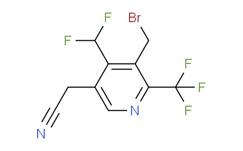 AM68267 | 1361815-83-9 | 3-(Bromomethyl)-4-(difluoromethyl)-2-(trifluoromethyl)pyridine-5-acetonitrile