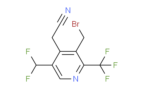 AM68270 | 1361704-05-3 | 3-(Bromomethyl)-5-(difluoromethyl)-2-(trifluoromethyl)pyridine-4-acetonitrile