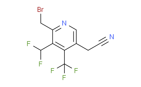 AM68272 | 1361468-47-4 | 2-(Bromomethyl)-3-(difluoromethyl)-4-(trifluoromethyl)pyridine-5-acetonitrile