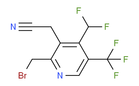 AM68278 | 1361887-50-4 | 2-(Bromomethyl)-4-(difluoromethyl)-5-(trifluoromethyl)pyridine-3-acetonitrile