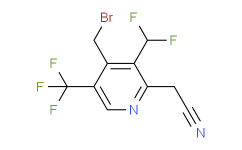 AM68280 | 1361883-40-0 | 4-(Bromomethyl)-3-(difluoromethyl)-5-(trifluoromethyl)pyridine-2-acetonitrile