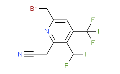 AM68284 | 1361869-55-7 | 6-(Bromomethyl)-3-(difluoromethyl)-4-(trifluoromethyl)pyridine-2-acetonitrile