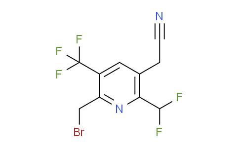 AM68285 | 1361887-55-9 | 2-(Bromomethyl)-6-(difluoromethyl)-3-(trifluoromethyl)pyridine-5-acetonitrile