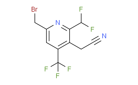 AM68286 | 1361703-90-3 | 6-(Bromomethyl)-2-(difluoromethyl)-4-(trifluoromethyl)pyridine-3-acetonitrile