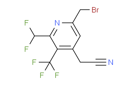AM68287 | 1361785-97-8 | 6-(Bromomethyl)-2-(difluoromethyl)-3-(trifluoromethyl)pyridine-4-acetonitrile